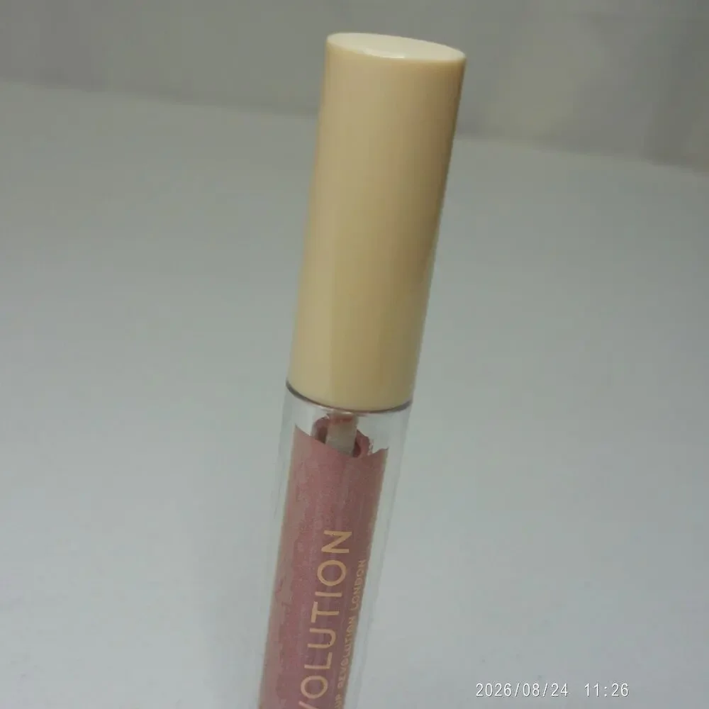 REVOLUTION Nudes Collection Metallic Lip Gloss Bustier Sealed